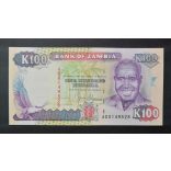 Zambia 100 Kwacha 1991 Unc