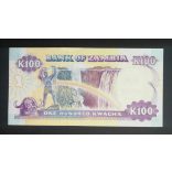 Zambia 100 Kwacha 1991 Unc