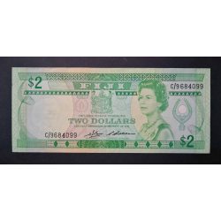 Fiji 2 Dollars 1983 VF