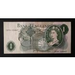 Anglia 1 pounds 1970 VF