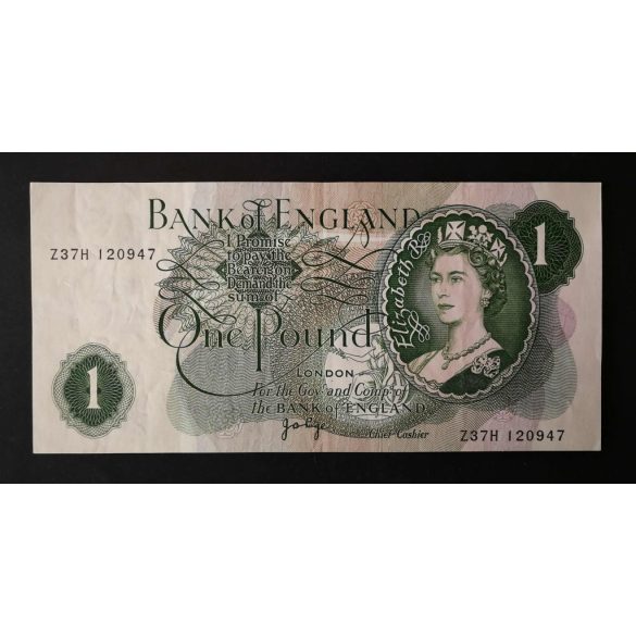 Anglia 1 pounds 1970 VF