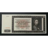 Protectorate of Bohemia and Moravia 500 Korun 1942 Unc Specimen Wor: P-11s, Ros: R-565b