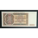 Protectorate of Bohemia and Moravia 500 Korun 1942 Unc Specimen Wor: P-11s, Ros: R-565b