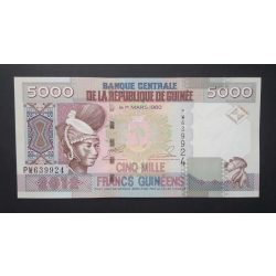 Guinea 5000 Francs 2012 UNC 