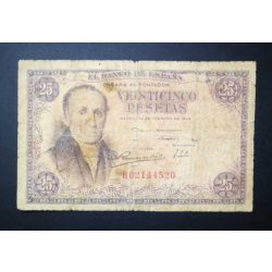 Spain 25 Pesetas 1946 VG