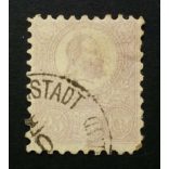 Hungary 1871 25 Kr. lithographed used 