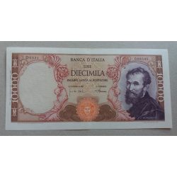 Italy 10000 Lire 1968 XF-