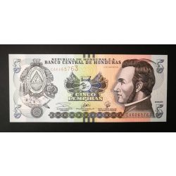 Honduras 5 Lempiras 2019 UNC 