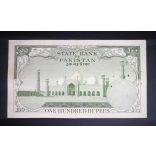 Pakistan 100 Rupees 1957 F