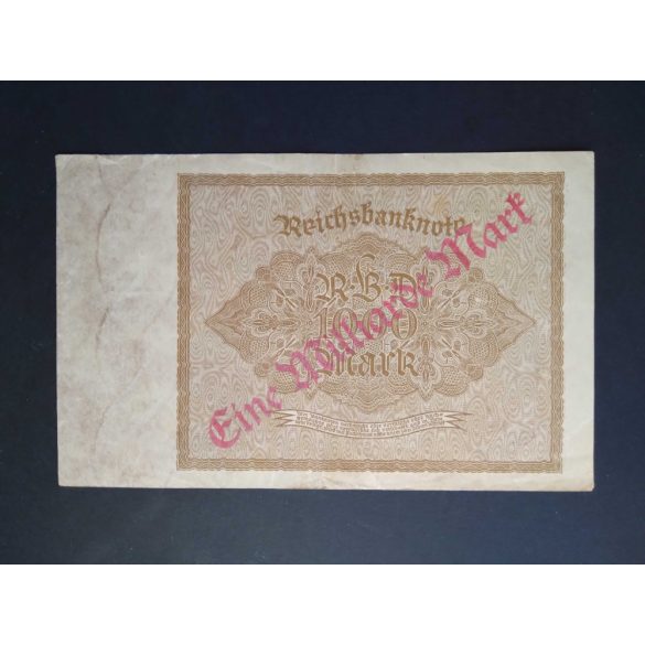 Germany 1000 Mark/ 1 milliarde Mark 1922 VF