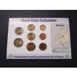 EU Euro set Unc Estonia