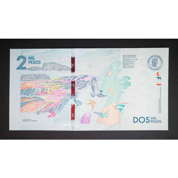 Kolumbia 2000 Pesos 2020 UNC
