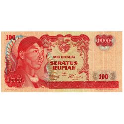 Indonesia 100 Rupiah 1968 UNC