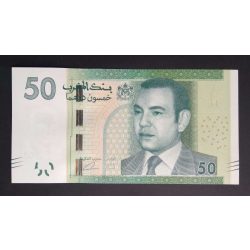 Marokkó 50 Dirhams 2012 Unc 