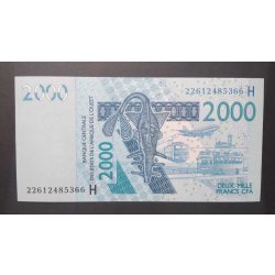 Nyugat-afrikai Államok Niger 2000 Francs 2022 UNC 