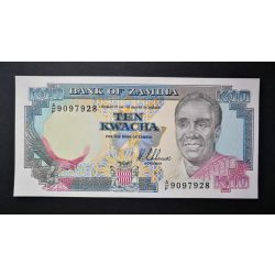 Zambia 10 Kwacha 1989 UNC 