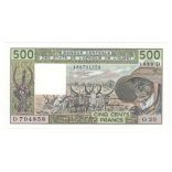 West African States Mali 500 Francs 1989 UNC