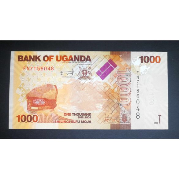 Uganda 1000 Shilings 2022 Unc