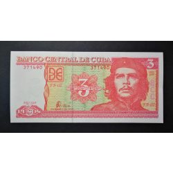 Cuba 3 Pesos 2005 Unc