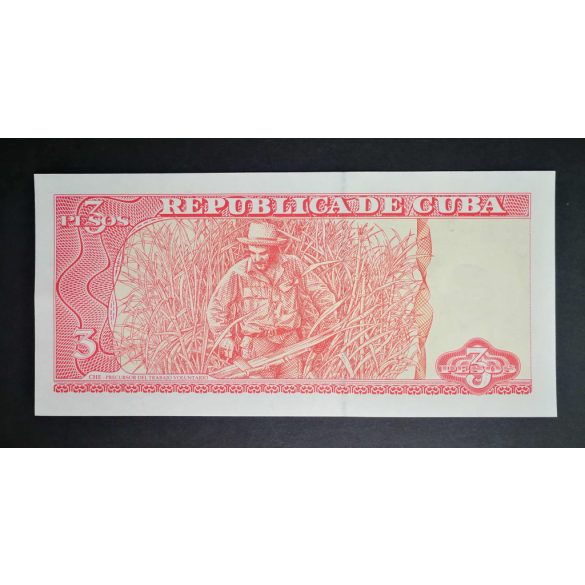 Cuba 3 Pesos 2005 Unc