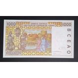 West African States Senegal 1000 Francs 1996 Unc