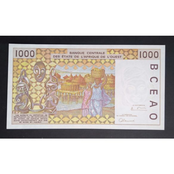 West African States Senegal 1000 Francs 1996 Unc