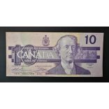 Canada 10 Dollars 1989 XF