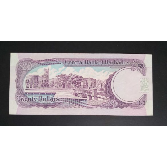 Barbados 20 Dollars 1988 VF