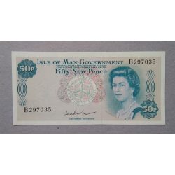 Man-Sziget 50 New Pence 1974 Unc
