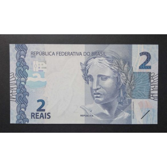 Brazília 2 Reais 2010 Unc