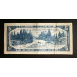 Canada 5 Dollars 1954/61 F+