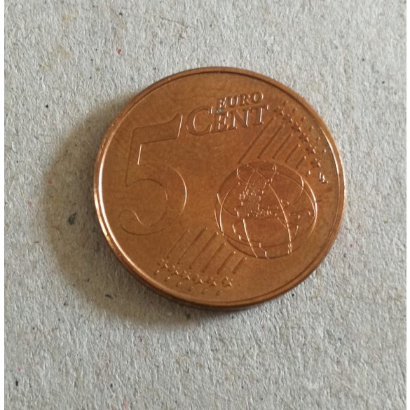 Vatikán 5 Euro Cent 2017 AUNC