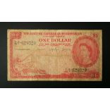 British Caribbean 1 Dollar 1963 VG+
