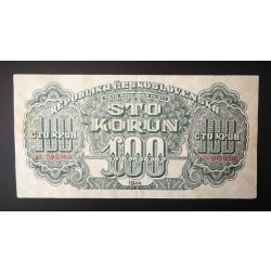 Czechoslovakia 100 Korun 1944 VF+