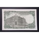 Spain 1000 Pesetas 1971 Unc-