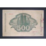 Németország München 500 Mark 1922 VF-