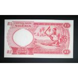 Nigeria 1 Pound 1967 UNC 