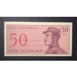 Indonesia 50 Sen 1964 UNC
