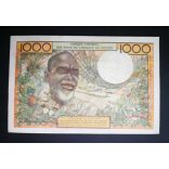Nyugat-Afrikai Államok, Elefántcsontpart 1000 Francs 1961 VF+