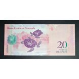 Venezuela 20 Bolivares 2014 UNC