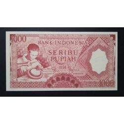 Indonézia 1000 Rupiah 1958 UNC-