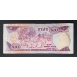 Fiji 10 Dollars 1980 F