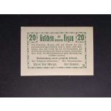 Austria 20 Heller 1920 Unc Regau