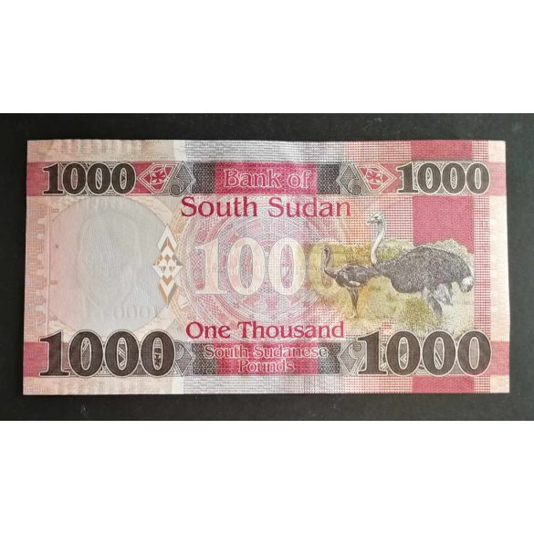 South Sudan 1000 Pounds 2021 UNC-