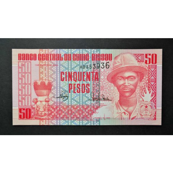 Guinea-Bissau 50 Pesos 1990 UNC