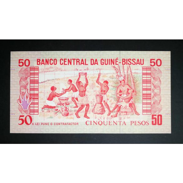 Guinea-Bissau 50 Pesos 1990 UNC