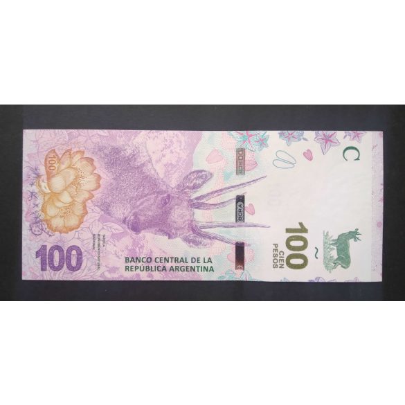 Argentína 100 Pesos 2018 UNC