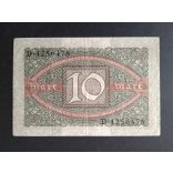 Germany 10 Mark 1920 VF