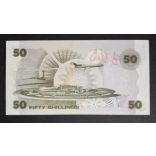 Kenya 50 Shillings 1985 Unc