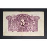 Spain 5 Pesetas 1935 VF